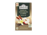 Ahmad Tea Vanilla Cinnamon Apple tea pack, inviting aroma for cozy afternoons.