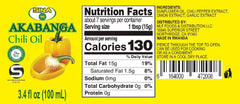 Akabanga 3-pack pouring action adds spice depth to foods