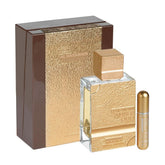 Al Haramain Amber Oud Gold 999-9 Dubai Edition bottle for elegant daily wear