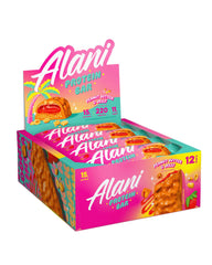 Alani Nu Peanut Butter and Jelly bar close-up for on-the-go protein.