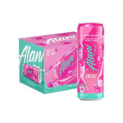 Alani Nu Pink Slush can front view showing bold energy and branding