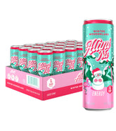Alani Nu Winter Wonderland can, sugar-free energy boost for workouts and focus