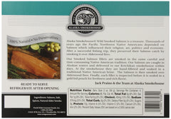 Alaska Smokehouse close-up highlights alder smoke aroma and silky texture.