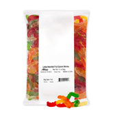 Albanese large gummi worms in a 5lb bag, ideal for sharing at parties.