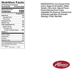 Albanese Pink Grapefruit Gummi Bears 5lb bulk pack ready for sharing
