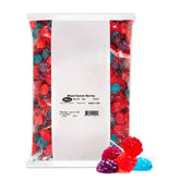 Albanese World’s Best Mixed Gummi Berries bulk pack with fruity, soft chew.