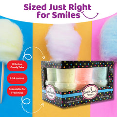 Albert's cotton candy strawberry tubs great for gifts and special occasions.