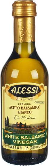 Alessi White Balsamic Vinegar pack of 3 bottles for everyday dressings.