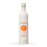 Algae Cooking Club bottle-front shows 16 oz algae oil ideal for high-heat cooking.