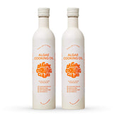 Algae Cooking Club chef-grade algae oil bottle front, ideal for searing and baking.