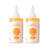 Algae Cooking Club bottle pour demonstrates high-heat searing with neutral buttery touch