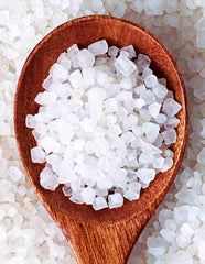 All Goods Mediterranean Sea Salt Grinder Refill ready for consistent seasoning in a grinder.