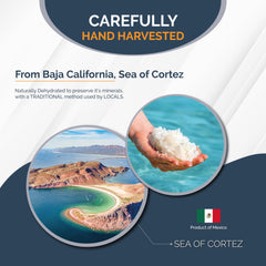 All Goods Mineral Sea Salt with 90+ minerals boosts taste and aroma.