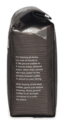 Allegro Coffee Half Caff French Roast packaging highlights Swiss Water decaffeination.