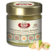 Alma Gourmet Sicilian Pistachio Spread jar highlighting premium flavor for desserts