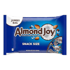 Almond Joy snack bars individually wrapped for on-the-go