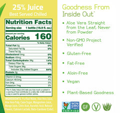 ALO Aloe pulp closeup highlights actual leaf-derived pulp texture.