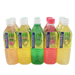Aloevine original aloe vera drink bottle, refreshing hydration option.