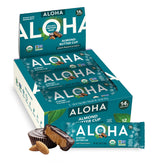 ALOHA Almond Butter Cup bars box for on-the-go snacking.