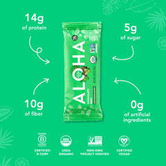 12-pack box of ALOHA bars ready for daily snacking.