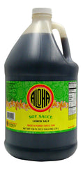 ALOHA Shoyu Lower Salt bottle front, balanced flavor for everyday meals.
