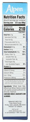 Alpen wholesome ingredients muesli bowl with oats, nuts, and raisins for balanced mornings.