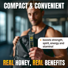 Alpha Performance Royal Jelly Honey for Men 10g sachet designed for on-the-go energy