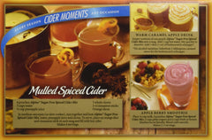 Front label of Alpine Spiced Cider box, pantry-friendly and easy to grab.