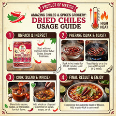 Amazing Chiles Chile De Arbol peppers – fair trade source from Mexico.