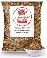 Amazing Chiles & Spices Menudo Spice Mix jar closeup for rich authentic flavor
