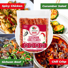 Amazing Chiles & Spices Sichuan chili flakes dry rub highlights versatile seasoning