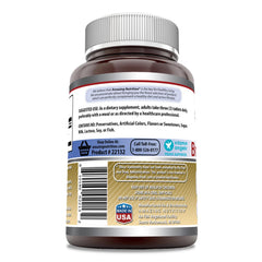Close-up of Amazing Nutrition brewer's yeast tablets, non-GMO and gluten-free.