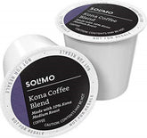 Solimo Kona Blend pods pack with balanced flavor for daily coffee