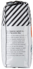 Aroma steam rising from Amazon Fresh Colombia coffee