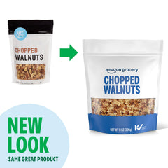 Amazon Grocery chopped walnuts ideal for oats salads and desserts.