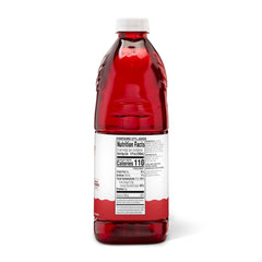 Amazon Grocery Cranberry Juice Cocktail bottle pour for easy beverage mixing.