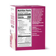 Amazon Grocery Cherry Frosted Toaster Pastries box side with allergen notes
