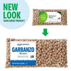 Amazon Grocery garbanzo beans split for easy meal prep and salads.