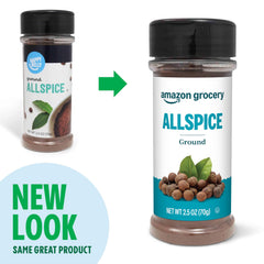 Amazon Grocery ground allspice pour action for quick seasoning.