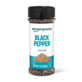 Amazon Grocery ground black pepper bottle for enhanced flavor in recipes