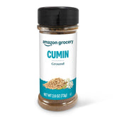 Amazon Grocery ground cumin bottle shown for everyday cooking and flavor
