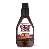 Amazon Grocery Hickory Smoke BBQ Sauce bottle front, ready for grilling with bold aroma