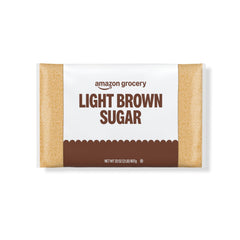 Amazon Grocery light brown sugar 2 lb bag ready for baking and everyday meals.