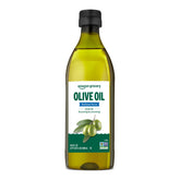 Amazon Grocery olive oil bottle with medium flavor for versatile cooking.