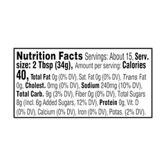Amazon Grocery Original BBQ Sauce label close-up, great for quick glaze ideas.
