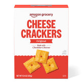 Amazon Grocery Original Cheese Crackers box front – perfect quick snack