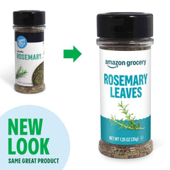 Amazon Grocery rosemary leaves closeup showing dried needles for seasoning