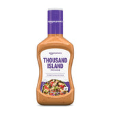 Amazon Grocery Thousand Island dressing bottle with creamy texture for salads.