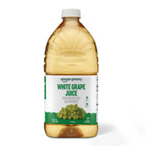 Amazon Grocery White Grape Juice bottle front for daily refreshment