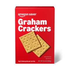 Amazon Saver Graham Crackers box view showing pantry staple